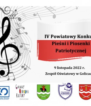 Harmonogram występów - IV Powiatowy Konkurs Pieśni i Piosenki Patriotycznej